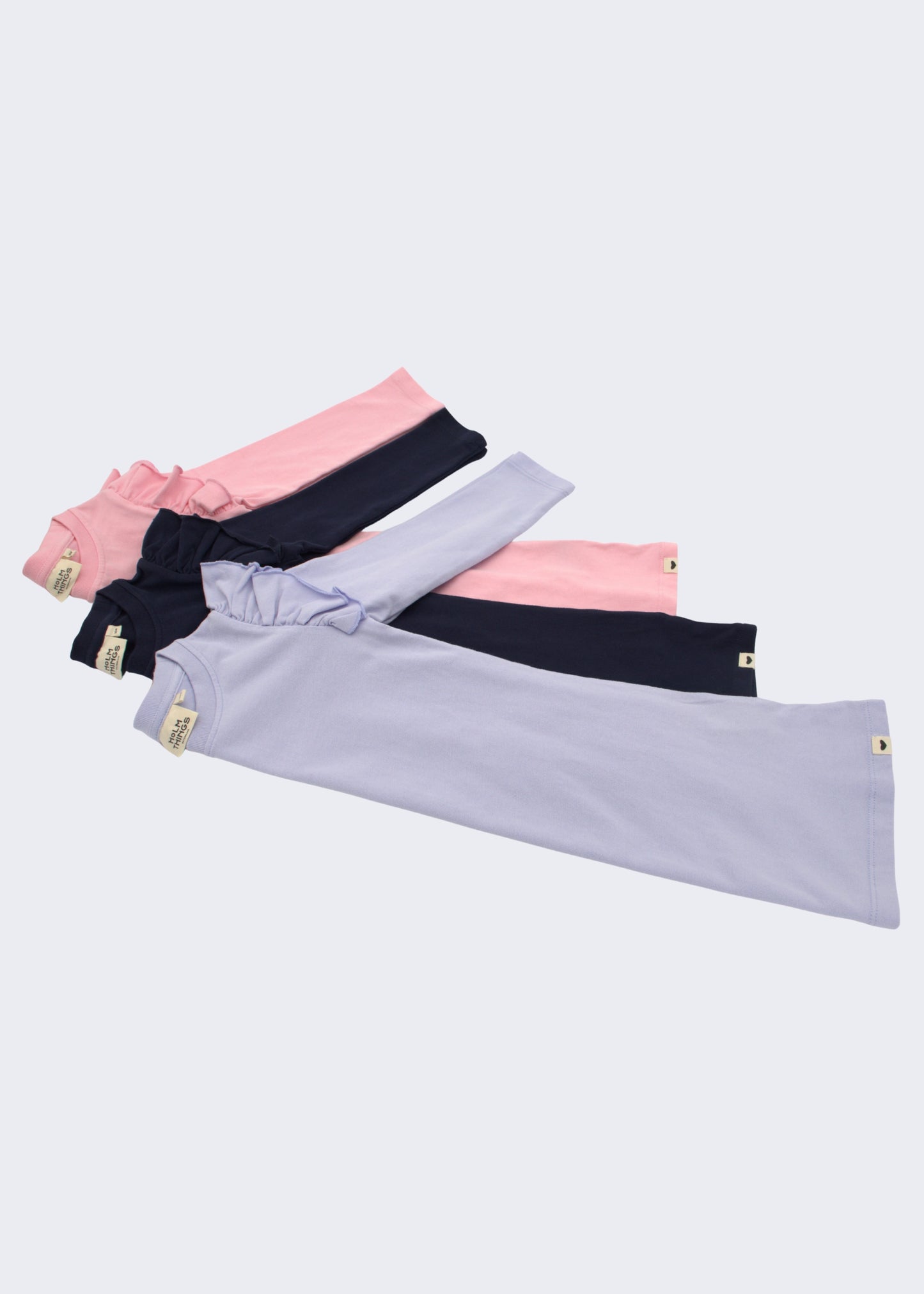 Shoulder Ruffle Long Sleeve Dress