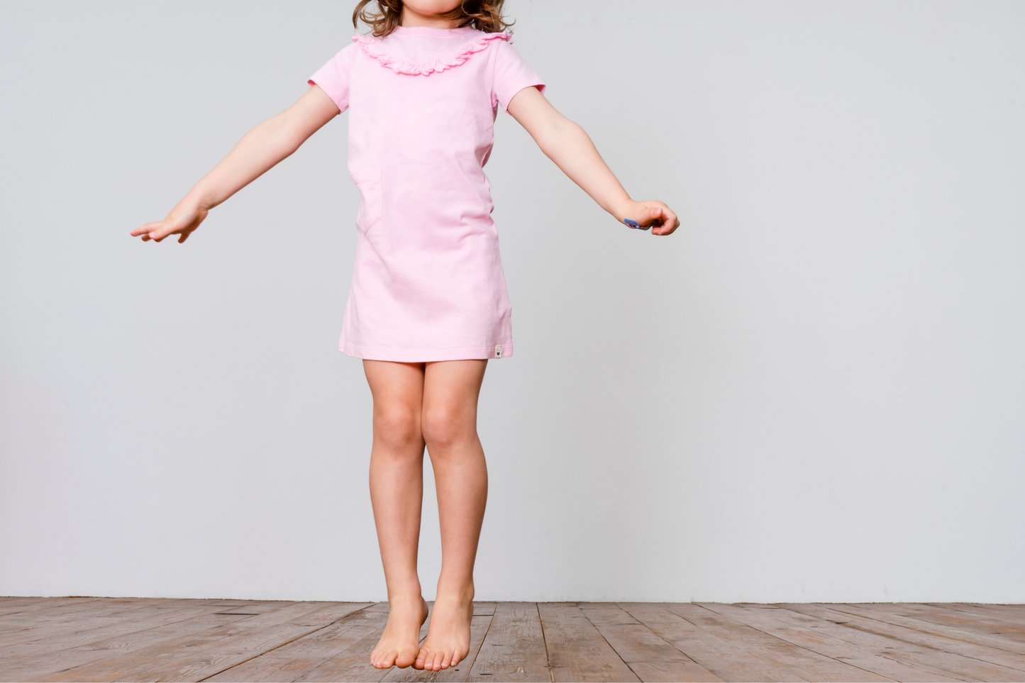 Ruffle Short Sleeve Dress