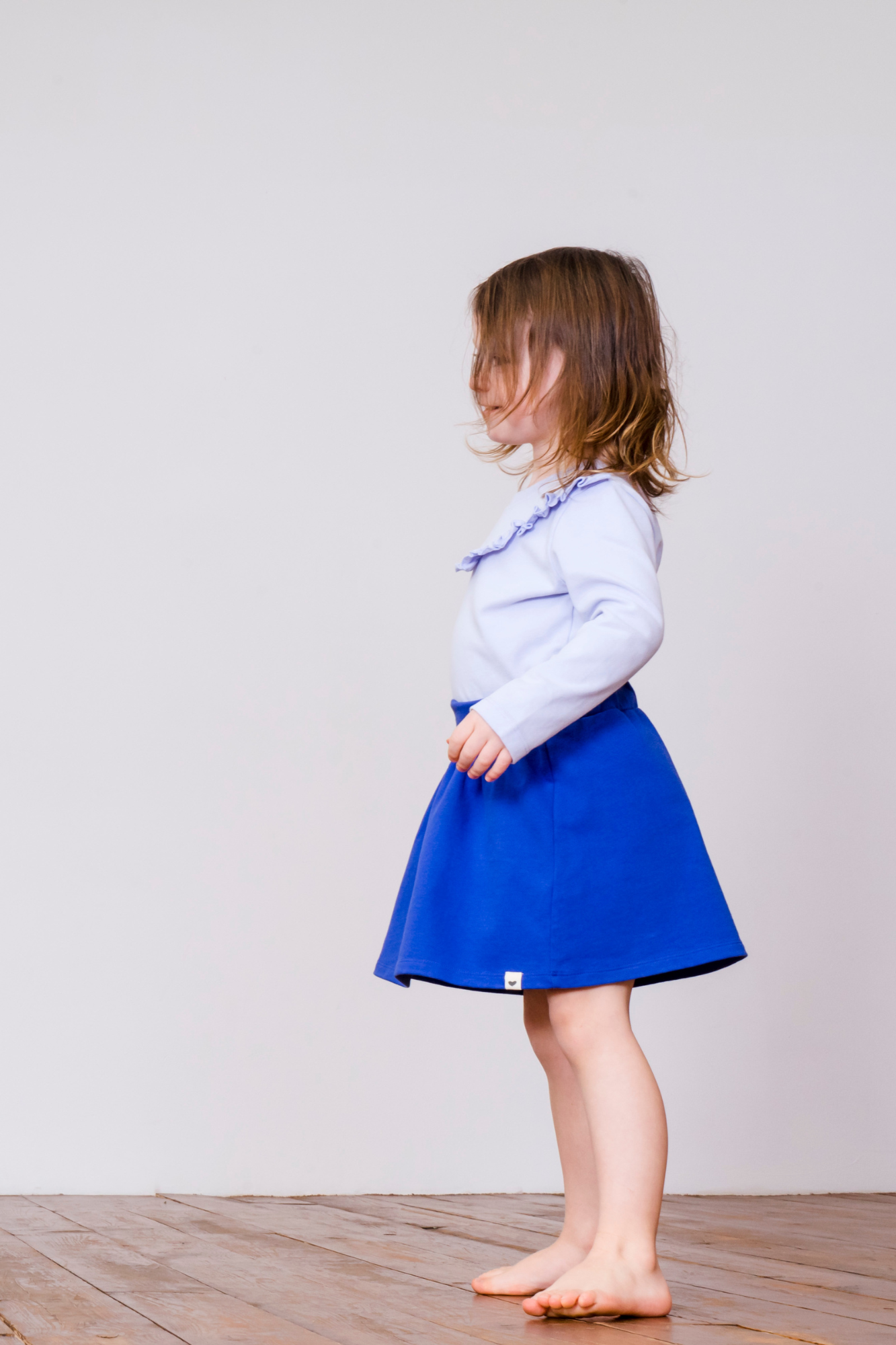Ruffle Long Sleeve T-Shirt