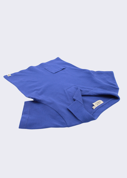 Open Collar Short Sleeve Polo Shirt