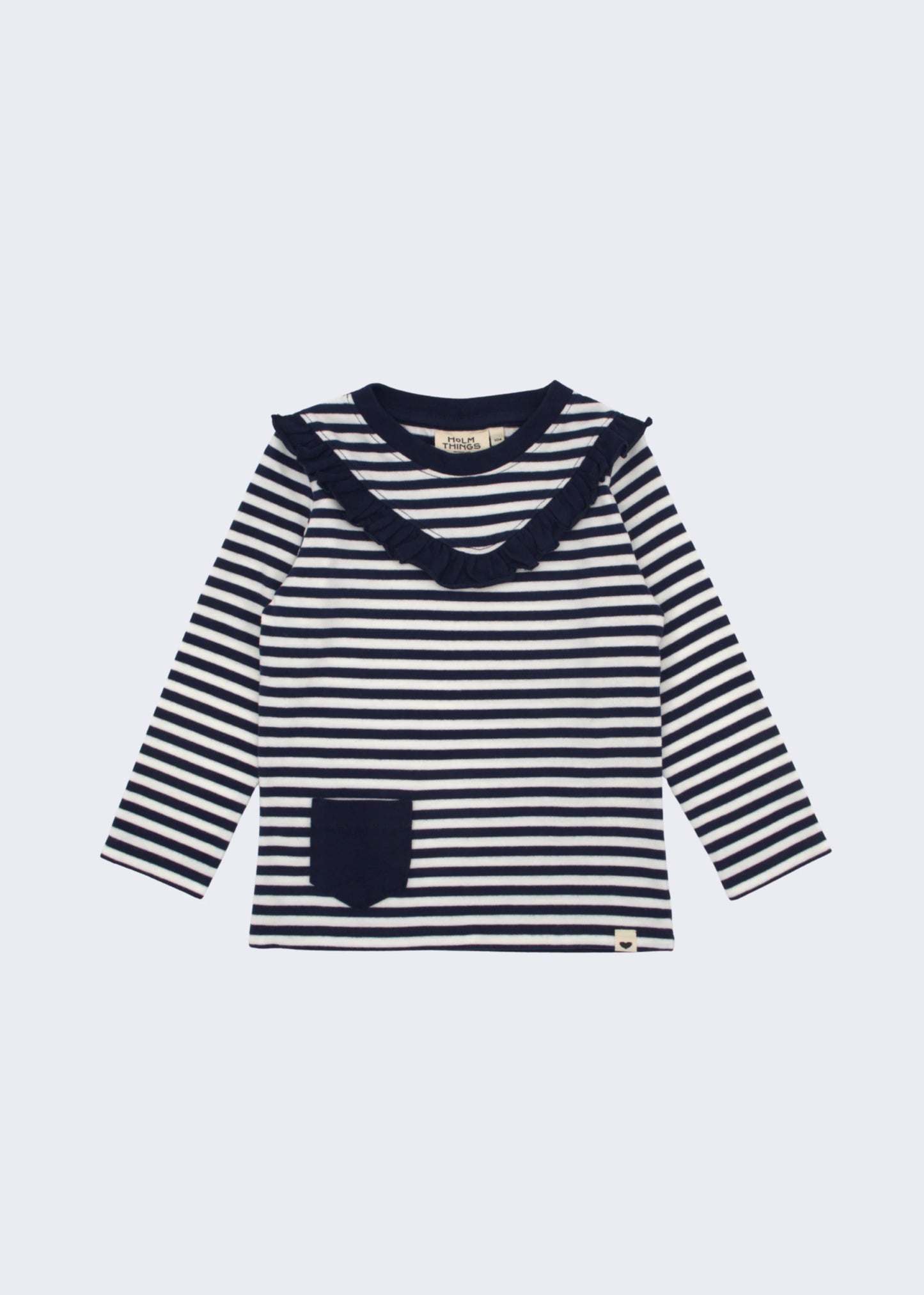 Ruffle Long Sleeve T-Shirt