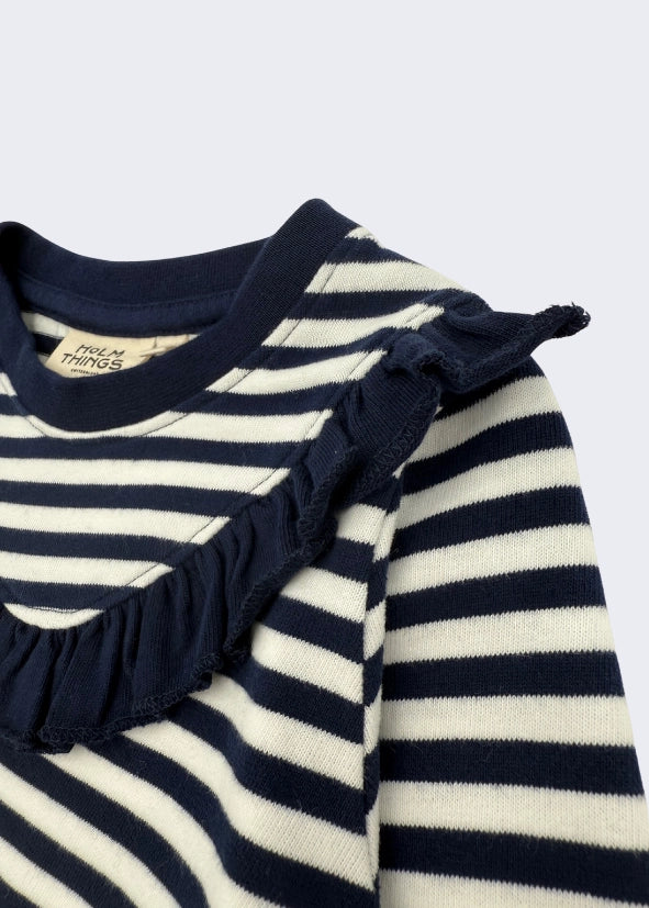Ruffle Long Sleeve T-Shirt
