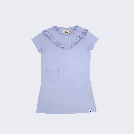 Ruffle Short Sleeve Dress