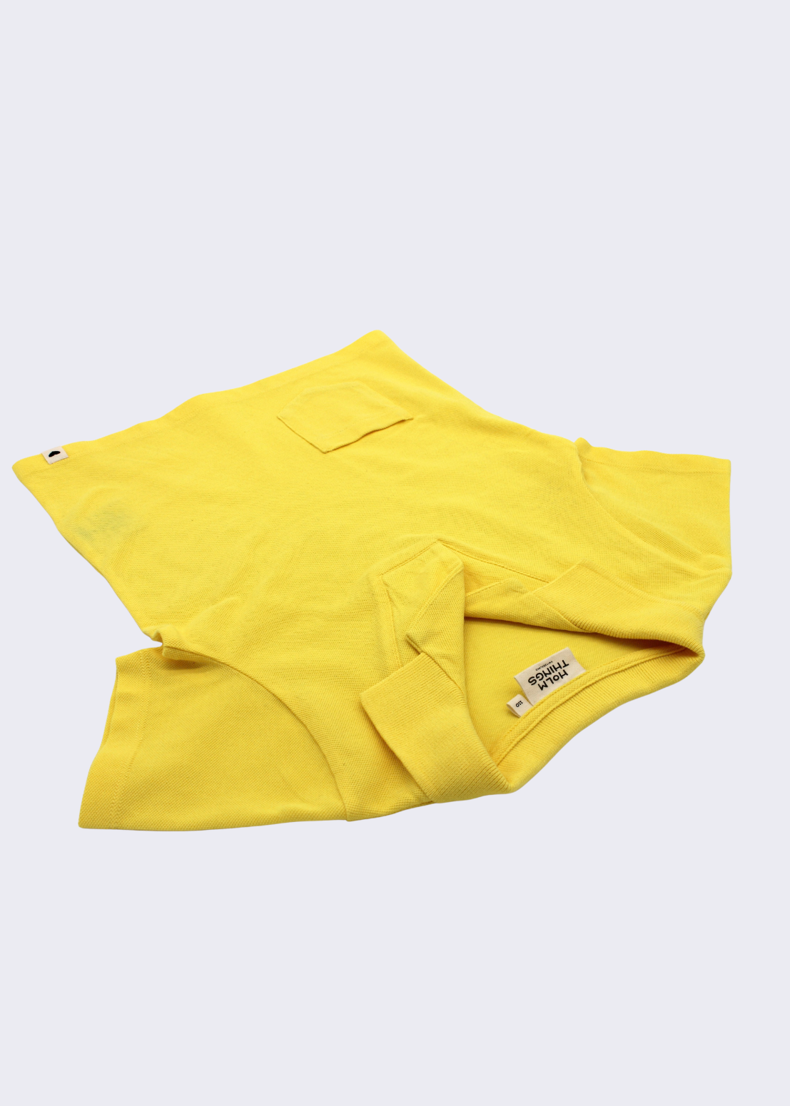 Kurzärmliges Polo-Shirt mit offenem Kragen