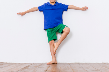 Open Collar Short Sleeve Polo Shirt