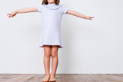 Ruffle Short Sleeve Dress